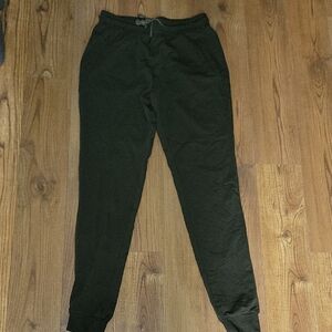 Men's Dark Green Jogger Sweatpants